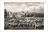 Procession of Tsar Nicholas I into Dormition Cathedral from the Petrovsky Palace during his coronation in 1825, 1826 by Anonymous