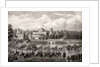 Procession of Tsar Nicholas I into Dormition Cathedral from the Petrovsky Palace during his coronation in 1825, 1826 by Anonymous