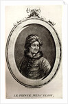 Portrait of Prince Alexander Danilovich Menshikov by Anonymous