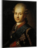 Portrait of Semyon Zorich, the Catherine the Greats Favourite, Late 18th cent by Anonymous