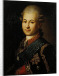 Portrait of Semyon Zorich, the Catherine the Greats Favourite, Late 18th cent by Anonymous