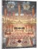 Fireworks and illumination on Juny 16, 1744 in Moscow, Mid of the 18th cen by Anonymous
