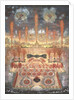 Fireworks and illumination on Juny 16, 1744 in Moscow, Mid of the 18th cen by Anonymous