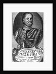 Portrait of the Hetman Ivan Mazepa, Early 18th cen by Anonymous