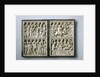 Ivory diptych with scenes from Life of Christ (Property of Queen Jadwiga of Poland), 14th century by Anonymous