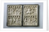 Ivory diptych with scenes from Life of Christ (Property of Queen Jadwiga of Poland), 14th century by Anonymous