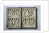 Ivory diptych with scenes from Life of Christ (Property of Queen Jadwiga of Poland), 14th century by Anonymous