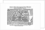 The Moscow Map (From Moscouiter wunderbare Historien by Sigmund von Herberstein), 1567 by Anonymous