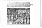 A Meal of Tsar (From Die Moskouitische Chronica by S. Herberstein), 1579 by Anonymous