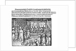 A Meal of Tsar (From Die Moskouitische Chronica by S. Herberstein), 1579 by Anonymous