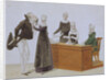 Trying on Jabot, c. 1815 by Anonymous