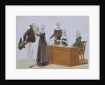 Trying on Jabot, c. 1815 by Anonymous