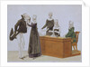Trying on Jabot, c. 1815 by Anonymous