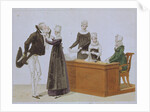 Trying on Jabot, c. 1815 by Anonymous