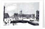 View of the Kazan Cathedral in Saint Petersburg, c. 1850 by Anonymous