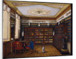 The Library of Count Henryk Ilinsky in Romaniv, 1824 by Anonymous