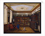 The Library of Count Henryk Ilinsky in Romaniv, 1824 by Anonymous