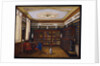 The Library of Count Henryk Ilinsky in Romaniv, 1824 by Anonymous