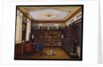 The Library of Count Henryk Ilinsky in Romaniv, 1824 by Anonymous