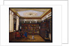 The Library of Count Henryk Ilinsky in Romaniv, 1824 by Anonymous