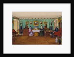 The Drawing Room in the House of Count Josef August Ilinsky in Romaniv, 1834 by Anonymous