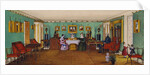 The Drawing Room in the House of Count Josef August Ilinsky in Romaniv, 1834 by Anonymous