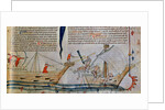 The naval Battle, ca 1340 by Anonymous