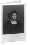 Portrait of Christopher Columbus by Anonymous
