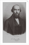 Portrait of the composer Johann Friedrich Franz Burgmüller, c. 1840 by Anonymous