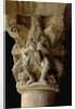 Detail of a capital in the cloister Sant Pere de Galligants, 12th century by Anonymous