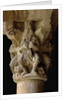 Detail of a capital in the cloister Sant Pere de Galligants, 12th century by Anonymous
