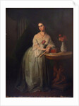Portrait of Princess Nino Aleksandrovna Griboyedova (née Chavchavadze), Mid of the 19th cen by Anonymous