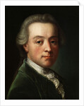 Portrait of the composer Wolfgang Amadeus Mozart (1756-1791) by Anonymous