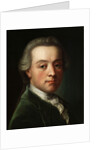 Portrait of the composer Wolfgang Amadeus Mozart (1756-1791) by Anonymous