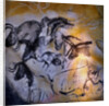 Painting in the Chauvet cave, 32,000-30,000 BC by Art of the Upper Paleolithic