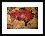 Painting in the cave of Altamira, 35,000 to 11,000 BC by Art of the Upper Paleolithic