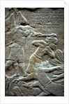 Ashurbanipal at the Battle of Til-Tuba, 650-620 BC by Assyrian Art