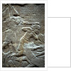 Ashurbanipal at the Battle of Til-Tuba, 650-620 BC by Assyrian Art