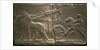 Chariot and cavalryman, 8th cen. BC by Assyrian Art