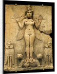 Ishtar, Queen of Night, 19th century BC by Assyrian Art