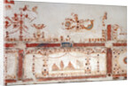 Detail of decoration in the Domus Aurea in Rome, 64-68 AC by Classical Antiquities