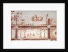 Detail of decoration in the Domus Aurea in Rome, 64-68 AC by Classical Antiquities