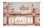 Detail of decoration in the Domus Aurea in Rome, 64-68 AC by Classical Antiquities