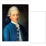 Portrait of a Young Man (Wolfgang Amadeus Mozart), 1772 by J. B. Delahaye