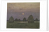 Twilight. The haystacks, 1899 by Isaak Ilyich Levitan