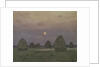 Twilight. The haystacks, 1899 by Isaak Ilyich Levitan