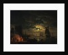 The Port of Palermo in the Moonlight, 1769 by Claude Joseph Vernet
