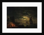 The Port of Palermo in the Moonlight, 1769 by Claude Joseph Vernet