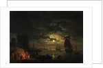 The Port of Palermo in the Moonlight, 1769 by Claude Joseph Vernet