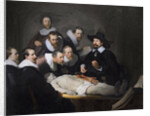 The Anatomy Lesson of Dr. Nicolaes Tulp, 1632 by Rembrandt van Rhijn